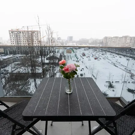 アパート Soni Exclusive 224 Plaza With Free Private Parking & Self Check-in ブカレスト