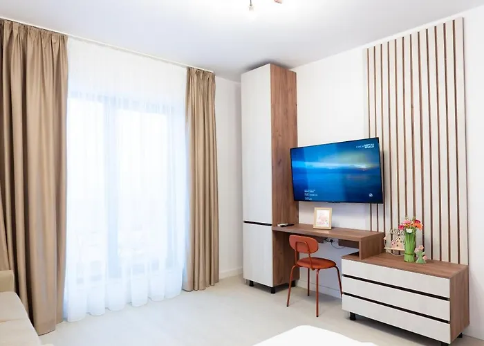 Soni Exclusive 224 Plaza With Free Private Parking & Self Check-in 公寓 *