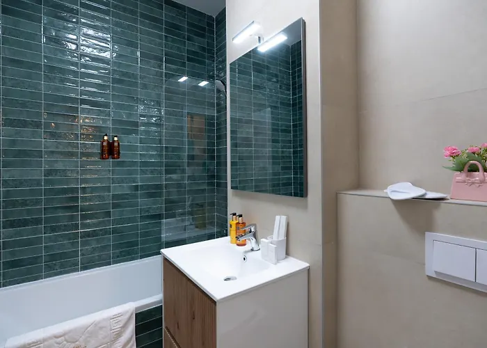 公寓 Soni Exclusive 224 Plaza With Free Private Parking & Self Check-in *